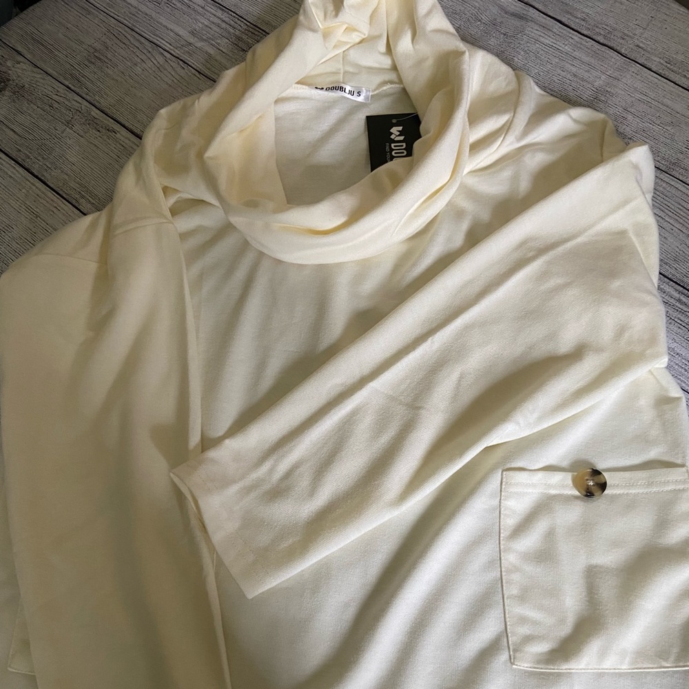 Cream sweater
